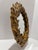 1980s Vintage Chelsea House Gilt Wood Laurel Wreath Round Wall Mirror 15.5" For Sale - Image 5 of 8