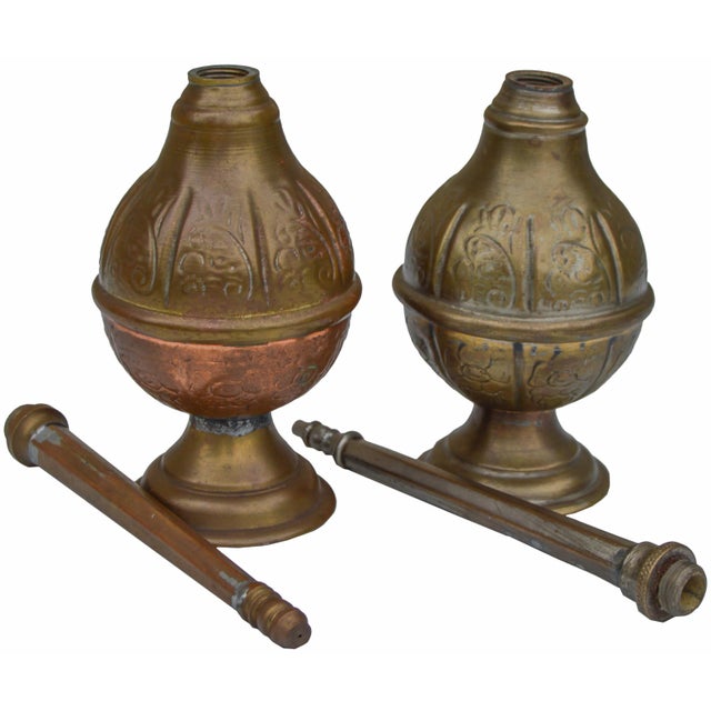 Antique Moroccan Parfume Bottles- S/2 For Sale - Image 4 of 6