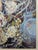 Late 20th Century Original Athy Mixed Media Decoupage Still Life Floral Painting For Sale - Image 14 of 15