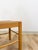 Hank Lowenstein Style MCM Blonde Dining Chair Vintage Mid-Century Modern Arched Back For Sale - Image 10 of 11
