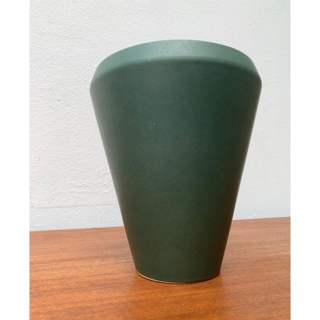 Contemporary Vintage Minimalist Ceramic Vase from SF Design For Sale - Image 3 of 18