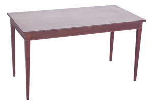 English Rectangular Coffee Table in Mahogany, 1950s