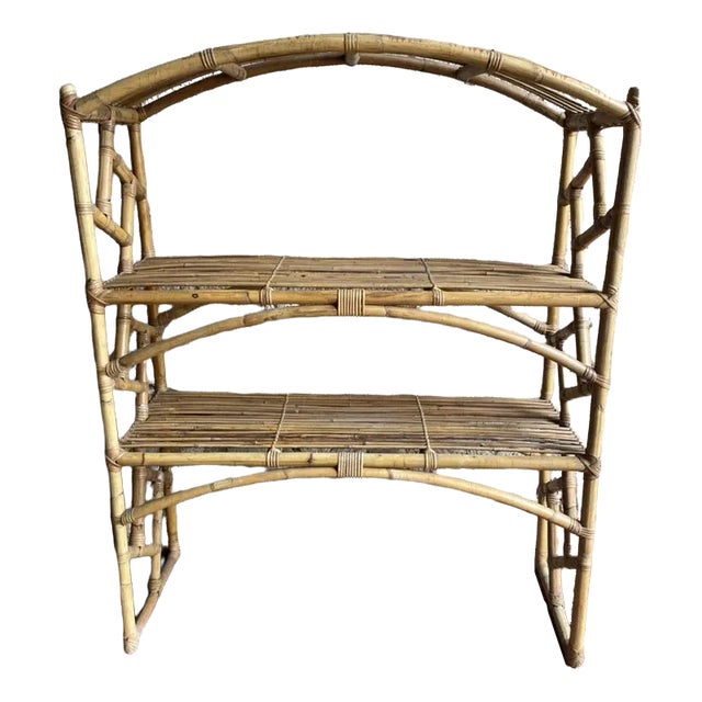 Sweden Rattan Shelf, 1960s For Sale