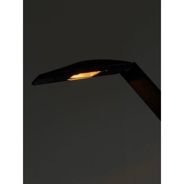 Plastic Dove Desk Lamp in Black by Marco Colombo & Mario Barbaglia for PAF Studio For Sale - Image 7 of 12