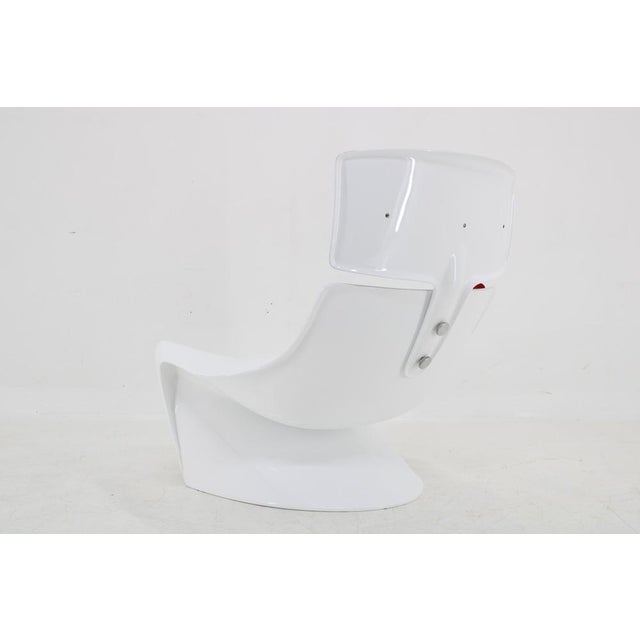 Red Fiberglass President Lounge Chair by Steen Ostergaard for Cado, Denmark, 1960s For Sale - Image 8 of 18