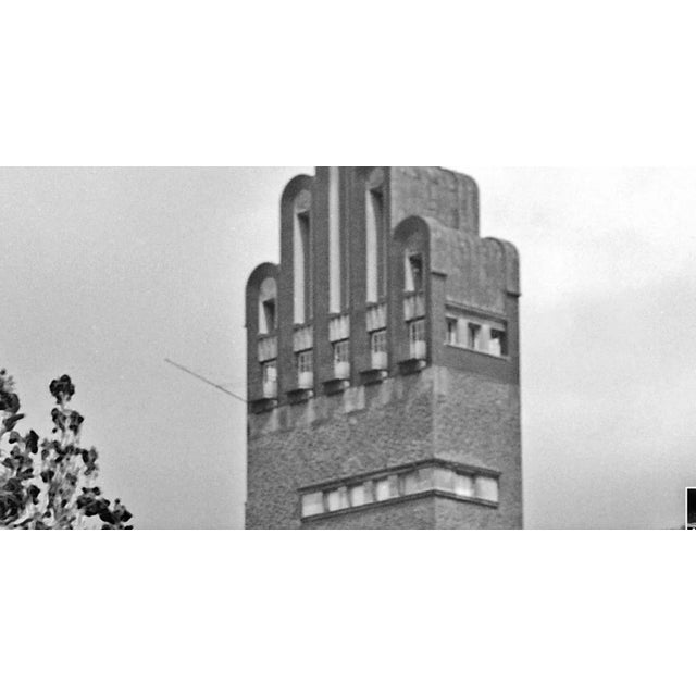 Traditional Flowers Wedding Tower Mathildenhoehe Darmstadt, Germany, 1938, Printed 2021 For Sale - Image 3 of 5