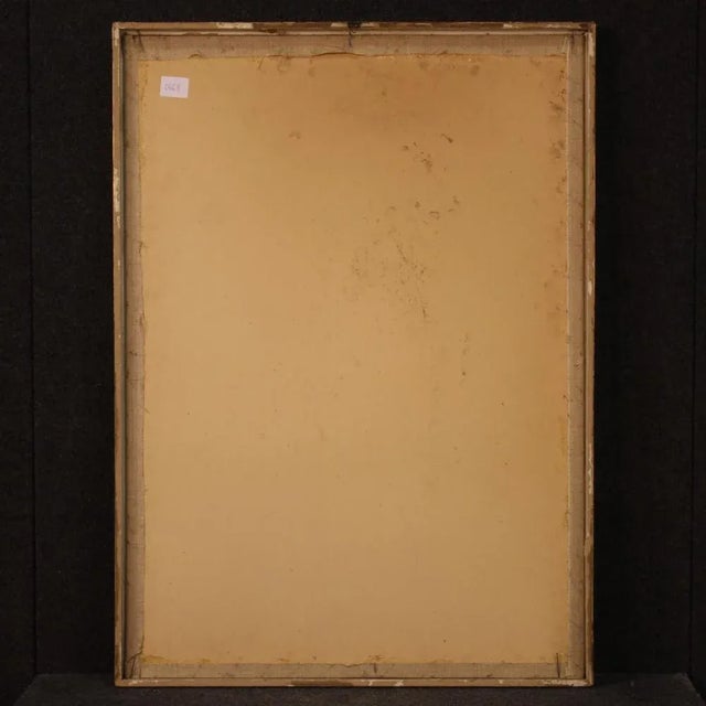 1970s Signed Abstract Painting, 20th Century For Sale - Image 5 of 13