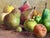 Still Life with Pears, Late 19th Century, Oil Painting For Sale - Image 6 of 12