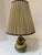 Mid 20th Century Boho Table Lamp With Custom Shade For Sale - Image 11 of 11