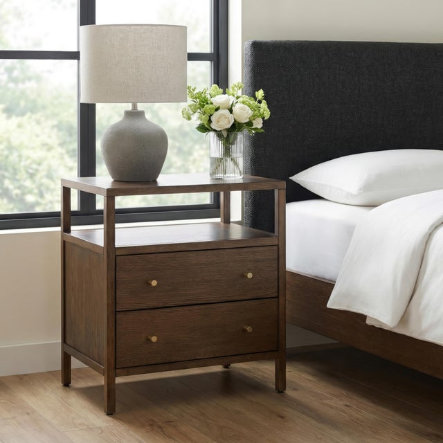 The Butler Specialty Company Mendel 2 Drawer Nightstand delivers refined design and everyday convenience in a slim, space-...