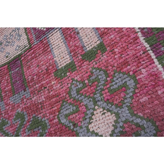 Textile 1970s Vintage Turkish Human Pictorial Rug For Sale - Image 7 of 13