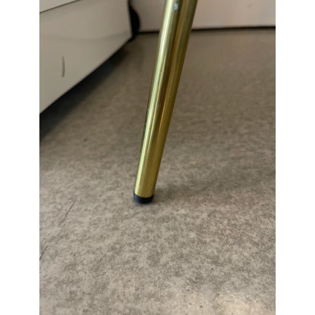 Brass Pair of Gerald Thurston Lightolier Tripod Floor Lamps, Early 50s Design For Sale - Image 8 of 12