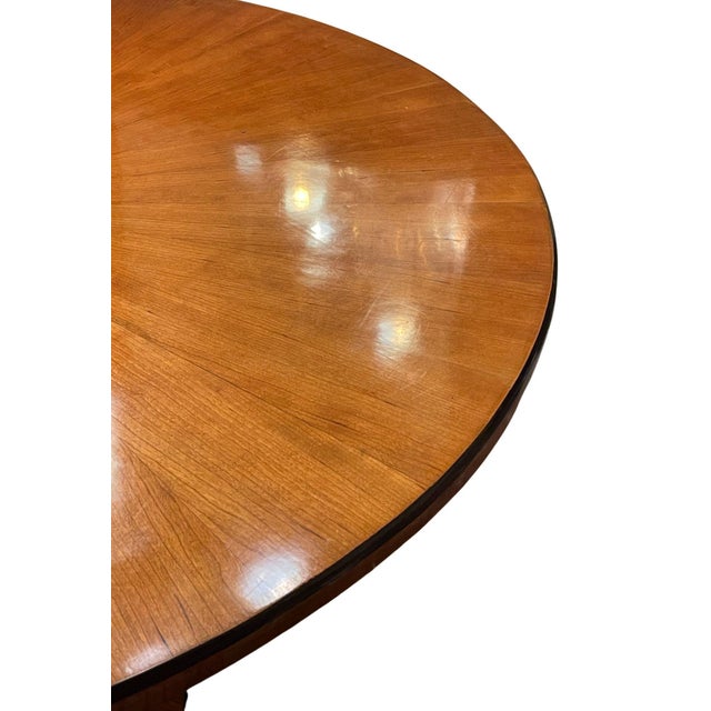 Austrian Biedermeier Revival Sunburst Center Table. Early 20th Century. For Sale In Los Angeles - Image 6 of 10