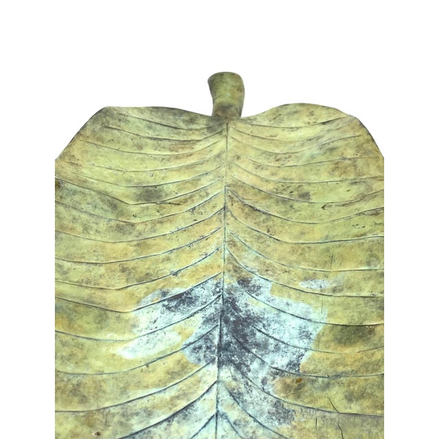 Leaf Shaped Centerpiece, France 1970s For Sale - Image 12 of 13