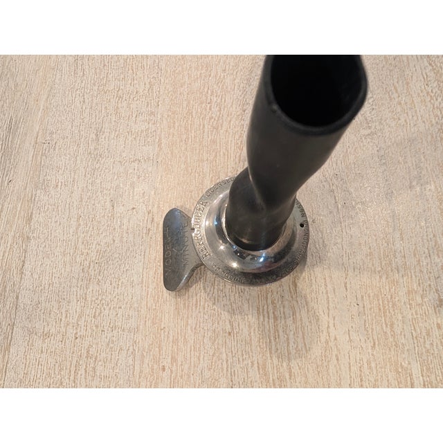 Antique Thomas Edison Phonograph With Black Horn and Music Cylinders For Sale - Image 16 of 18