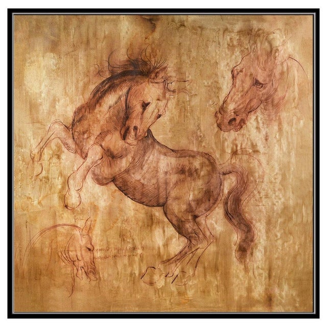 Figurative Late 20th Century Wild Heartbeat, Robert K. White For Sale - Image 3 of 7