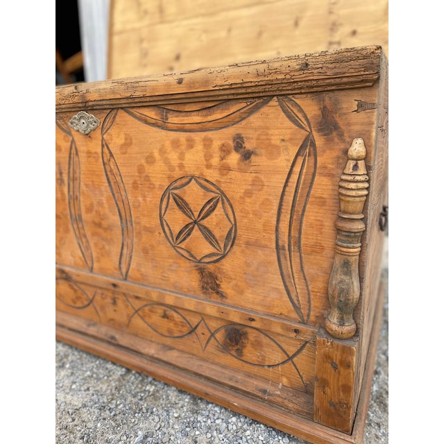 Pine Blanket Chest For Sale - Image 9 of 12
