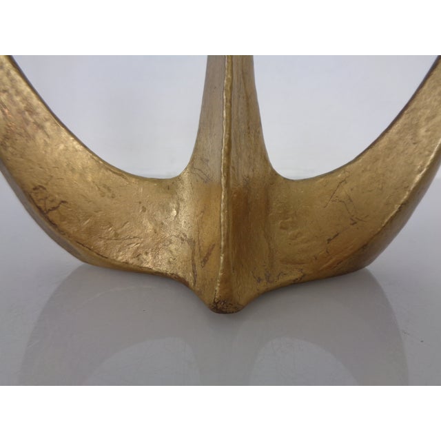 Brutalist Austrian Bronze Candleholder, 1960s For Sale - Image 9 of 18