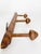 French Provincial Brown Wooden Coat Rack, France, 1930s For Sale - Image 9 of 12