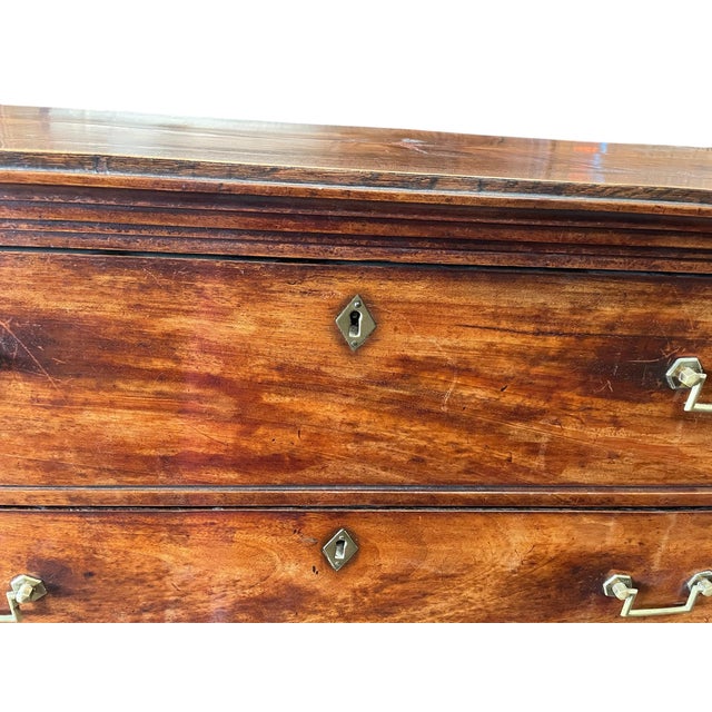 19th Century Mahogany Chest of 6 Drawers, 1800s For Sale - Image 5 of 6