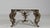 Metal 1960-1969 Italy Aged Wrought Iron Marble-Top Wrought Iron Console For Sale - Image 7 of 10