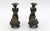 Victorian Late 19th Century Pair of Bronze Burmese Chinthe Temple Guardian Lions For Sale - Image 3 of 6