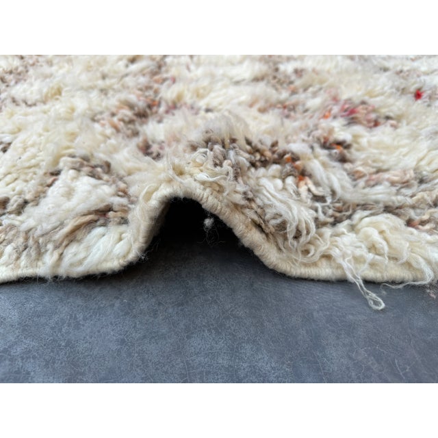Textile 1980s Vintage Moroccan Marmoucha Rug - 6'4" X 11'5" Ft For Sale - Image 7 of 10