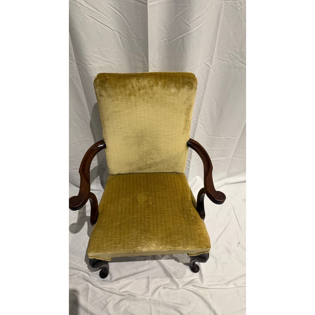 1973 Rapids Furniture Company Mahogany Side Chair For Sale In Boston - Image 6 of 11