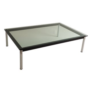 LC10 Coffee Table by Le Corbusier for Cassina, 1980s For Sale