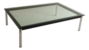 LC10 Coffee Table by Le Corbusier for Cassina, 1980s