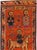 A vintage Turkish Anatolian rug, with a pictorial design and Kilim (flat-weave) ends, from the mid-20th century. Measures:...