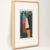 - Mixed media collage. Newly framed in natural wood with UV-resistant plexiglass. - Sarah Desmarais works in a variety of...