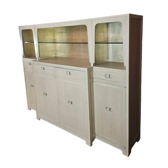 Baker Furniture Company 1970s Michael Taylor China Cabinet For Sale - Image 4 of 12