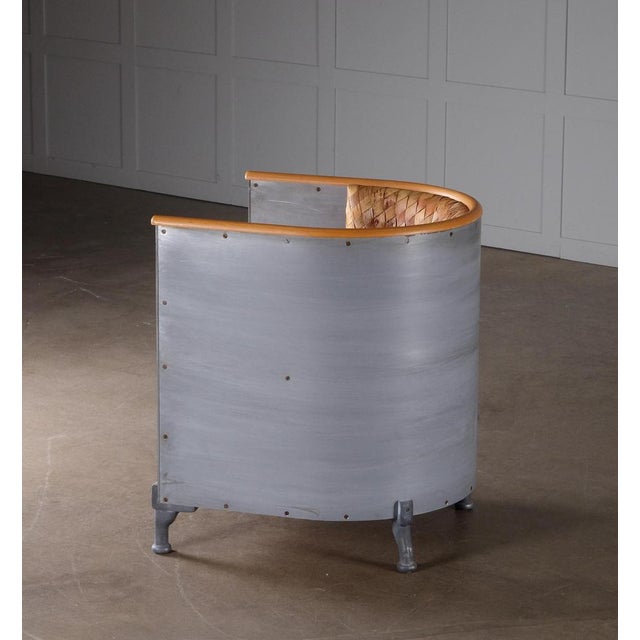 Aluminium Chair Edition 3-50/200 attributed to Mats Theselius for Källemo, 1990s For Sale - Image 11 of 15