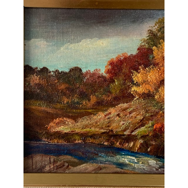 1970s Original Signed La Velle Oil Painting Chairish