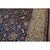 Persian 1940s Mid 20th Century Blue Navy Antique Hunting Handknotted Wool Carpet Rug For Sale - Image 3 of 9
