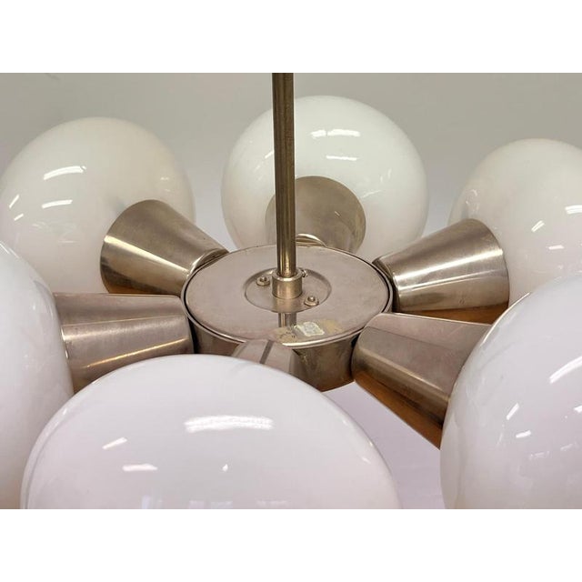 1970s Vintgae Chrome Pendant Light, 1970s For Sale - Image 5 of 8