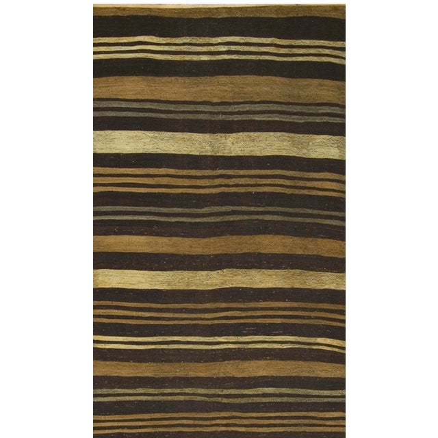 Vintage Turkish Kilim Runner, 5'4 X 11'5 For Sale - Image 4 of 8