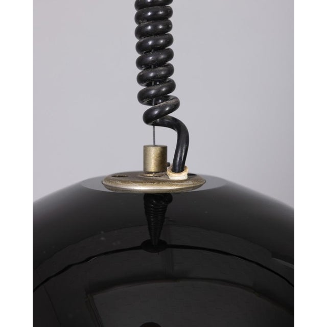 Vintage Febo Murano Glass Pendant Lamp by Roberto Pamio and Renato Toso for Leucos, 1970s For Sale - Image 6 of 8