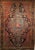 19th Century Persian Farahan Rug, Hand-Knotted Wool, Floral Medallion Design, Blue & Red, 4x6 For Sale - Image 11 of 18