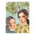 Sisterhood II - Figurative Women in Nature Watercolor Portrait Painting on Paper by Ama Liyanage For Sale