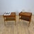 Pair of teak bedside tables by AB Carlström, 1960