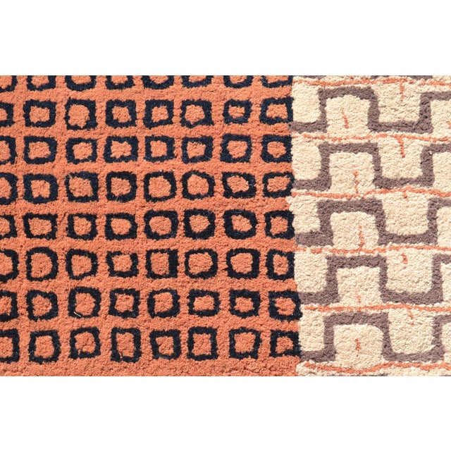 MidCentury Modern Carpet, Rug by JJB Chairish