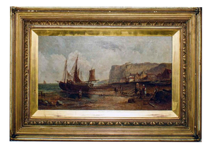 Unknown, Northern French Coast, Oil Painting, 19th Century
