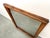 Wood Antique Mirror in Walnut, 1900 For Sale - Image 7 of 15