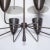 Bronze Finish Reflector Shade Chandelier by Marcelo Bessa For Sale - Image 9 of 12