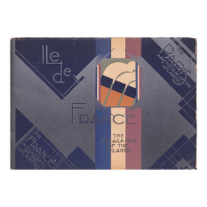 "Ile De France: The Rue De La Paix of the Atlantic" 1930