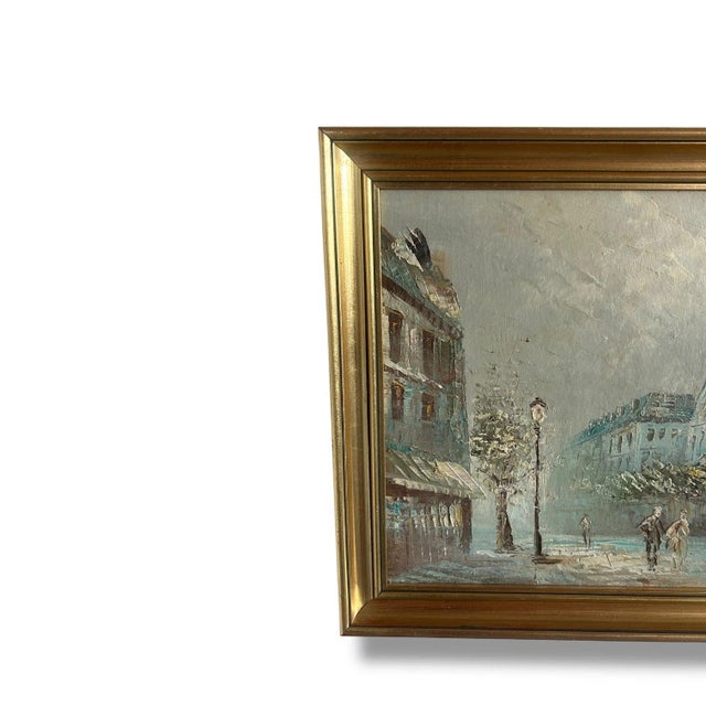 Caroline Burnett, Landscape Composition, 1930s, Oil Painting on Canvas, Framed For Sale - Image 3 of 6