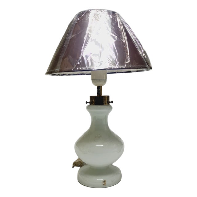 Classical Bedside Lamp from Holmegaard, Denmark, 1970s For Sale