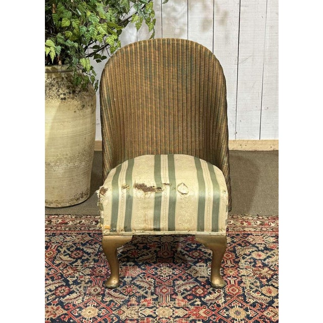 English Armchair from Lloyd Loom Company, 1930s For Sale - Image 11 of 11